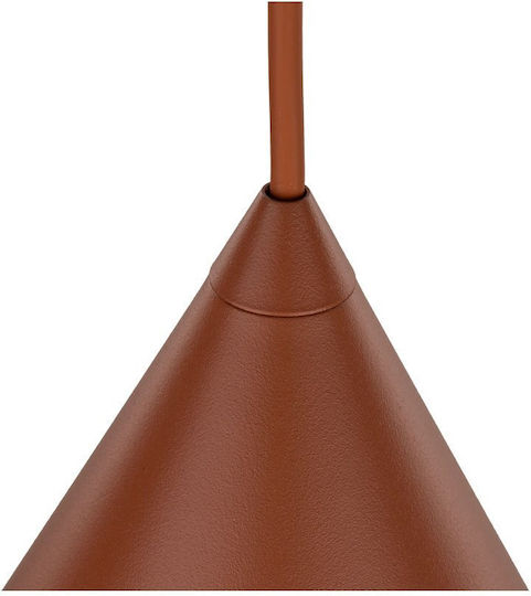 TK Lighting Κρεμαστό Φωτιστικό Λευκό με Ντουί E27 19εκ.