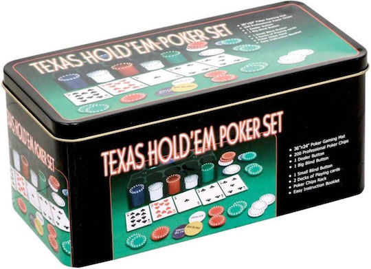 Set Poker Texas Hold'em 200 Jetoane Gravate