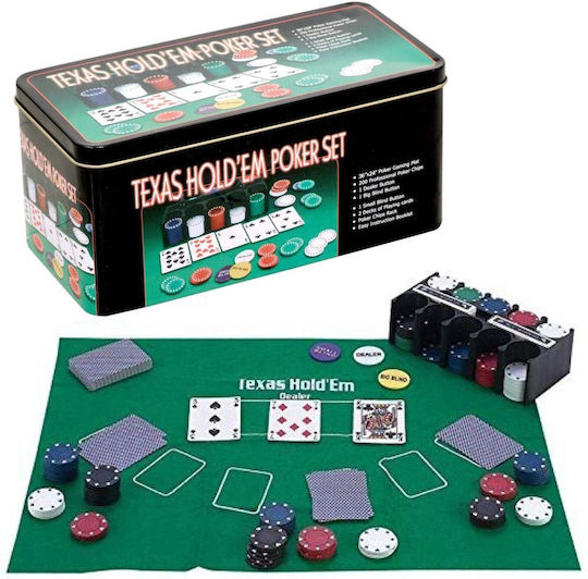 Set Poker Texas Hold'em 200 Jetoane Gravate