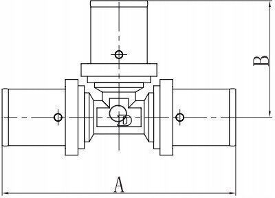 Diamond Conector de Irigare Argintiu