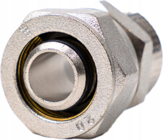 Diamond Irrigation Connector Silver