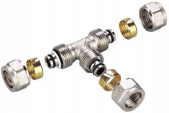 Diamond Σύνδεσμος Ποτίσματος 87mm Ασημί
