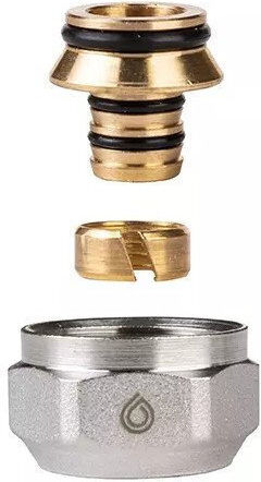 Diamond Conector de Irigare Argintiu