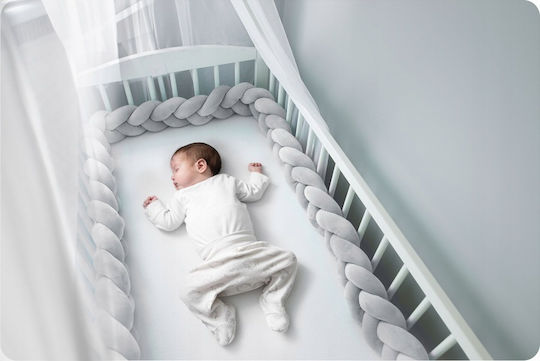 Crib Bumpers Classic Inside Gray 300cm