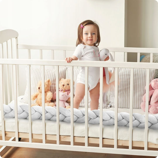 Crib Bumpers Classic Inside Gray 300cm