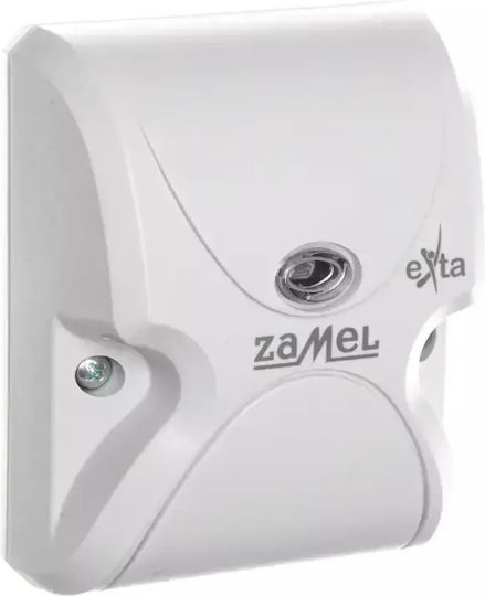 Zamel Comutator De Perete Electric Montat Pe Perete Senzor De Mișcare Alb