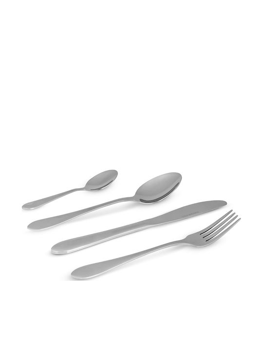 Alpina Appliances Besteckset Edelstahl Silber 16Stück