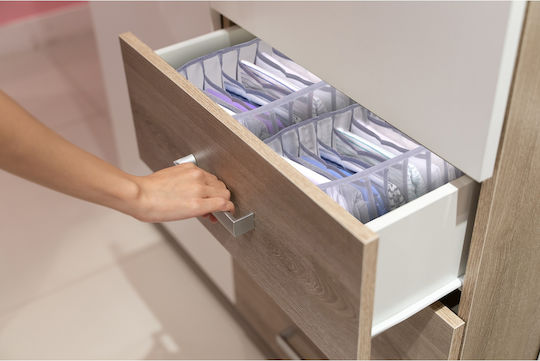 Alpina Appliances Текстил Калъф за Ризи в Сив Цвят 36x25x20см 1бр