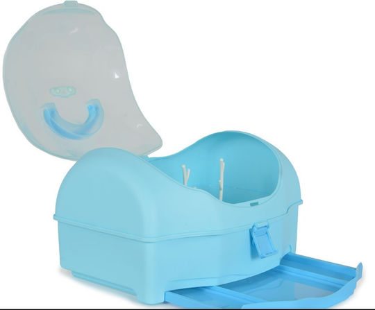 Cangaroo Drying Rack for Baby Bottles Light Blueς 1pcs