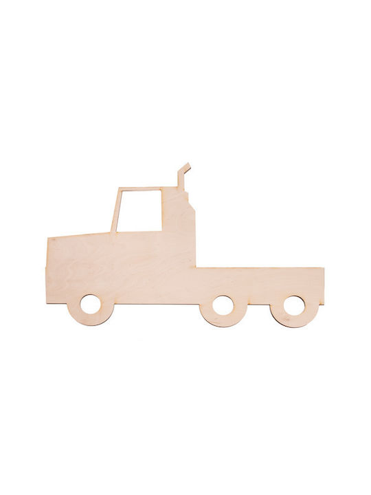 Wooden Vehicle Shelf Truck Shape 80 Cars 79x40 Cm Aria Trade