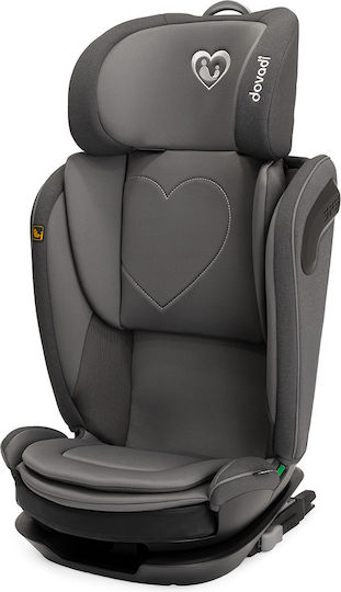 Dovadi Angel Καθισματάκι Αυτοκινήτου i-Size με Isofix Metallic Grey 15-36 kg
