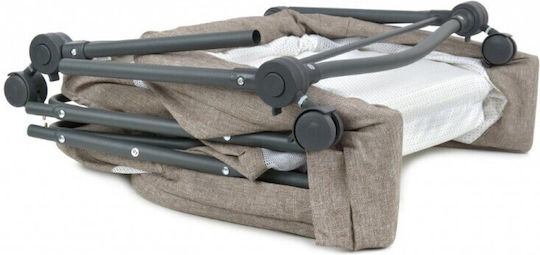 Cradle Playpen with Mattress and Wheels Beige