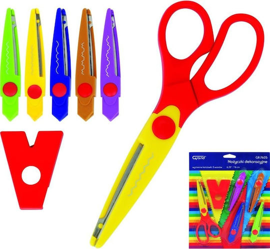 Grand Prix Children's Scissors for Crafts 16cm with Metallic Blade 1pcs