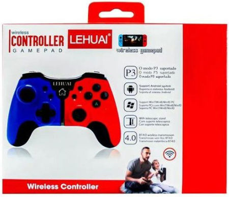 Andowl Lehuai TS2646 Wireless Gamepad pentru Android / PC / iOS Blue / Red