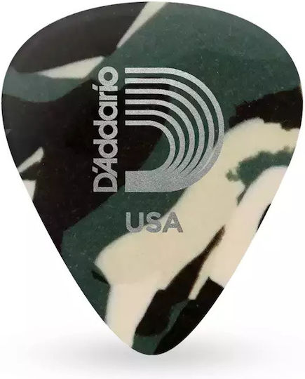 Daddario Πένες Κιθάρας Camouflage Πάχους 1mm Σετ 10τμχ Heavy