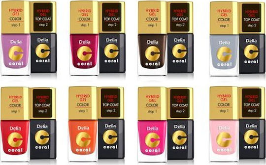 Delia Cosmetics Glossy Long Lasting Nail Polish 100 Pink Pudding 11ml