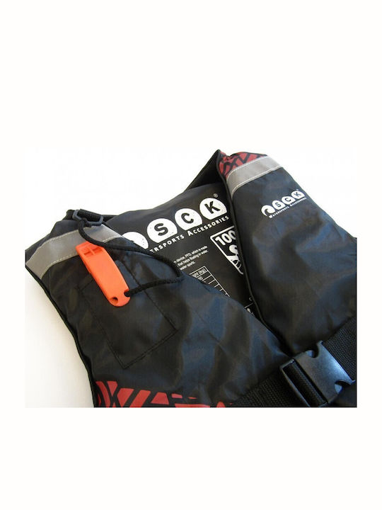 SCK Adults Life Jacket for Water Sports Red