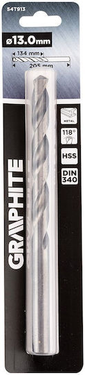 Graphite Drill HSS for Metal 13mm