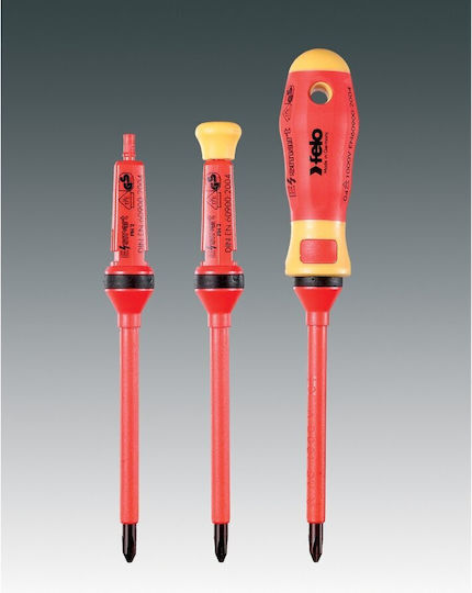 Felo Set Screwdrivers with 10 Interchangeable Tips