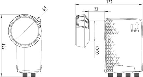Inverto LNB Octo (8 Ieșiri) cu Limită De Zgomot Redus 0.2dB
