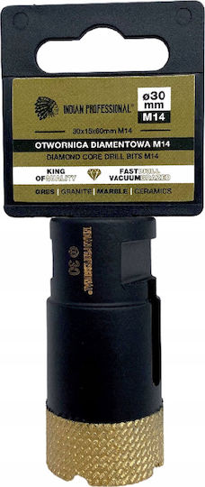 Diamantkronen-Gewindeschneiden Kernbohrer mit Durchmesser 30mm für Fliese