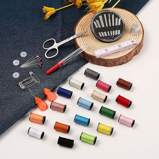 Buton de Cusut Negru din Plastic 12.5x12cm. 70buc
