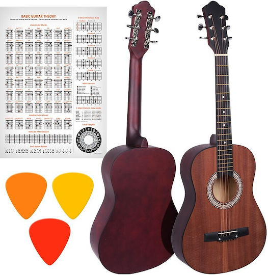 NN Kids Classical Guitar 1/2 Dark Wood