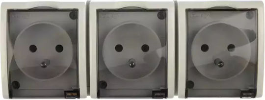 Kontakt-Simon Power Socket White 1pcs
