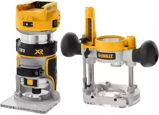 DEWALT DCW604N Κάθετη Φρέζα 18V Χωρίς Καρβουνάκια (Brushless) Solo με Ρύθμιση Ταχύτητας και με Σύστημα Αναρρόφησης