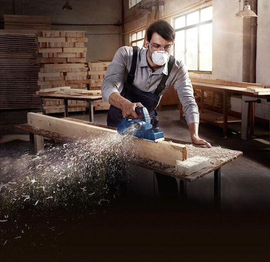 Bosch GHO 6500 Professional Πλάνη 650W με Σύστημα Αναρρόφησης