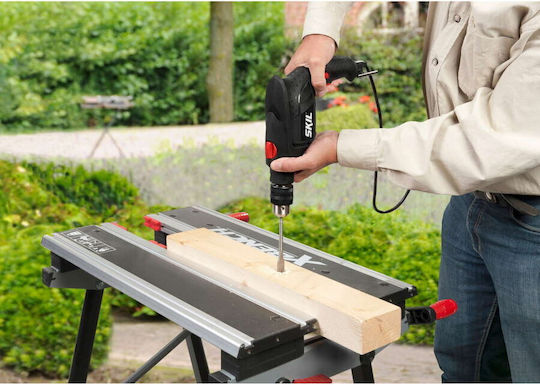 Skil 6002CA Impact Drill 500W with 3 drills