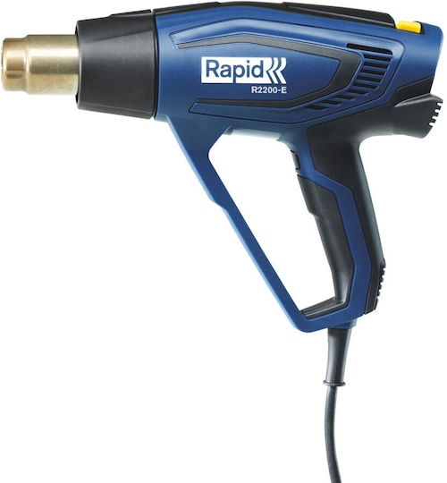 Rapid Πιστόλι Θερμού Αέρα 2200W με Ρύθμιση Θερμοκρασίας εως και 650°C