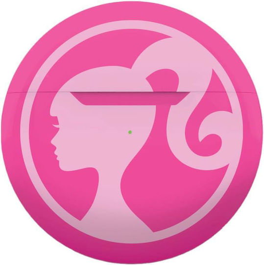 Lexibook Barbie Earbud Bluetooth Handsfree Căști cu Carcasă de Încărcare Roz