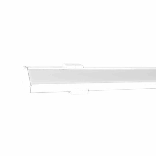 Corner Aluminum Profile White Type C 1m + Milky Diffuser