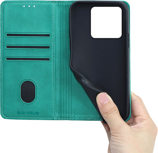 Vintage Magnet Wallet Sonique Xiaomi Xiaomi 14t Wallet Case Turquoise