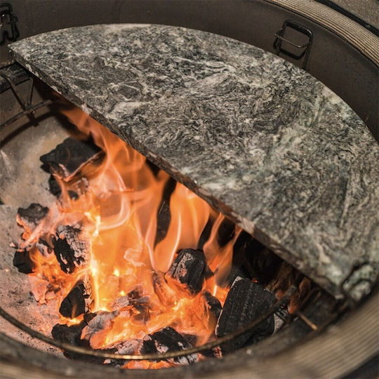 Kamado Joe Αντικολλητική Πλάκα Ψησίματος Διπλής Όψης με Κεραμική Λεία Επιφάνεια 46.4x22.2x1.9εκ.