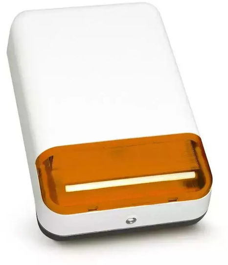 Satel Alarm Siren Outdoor with Orange Light