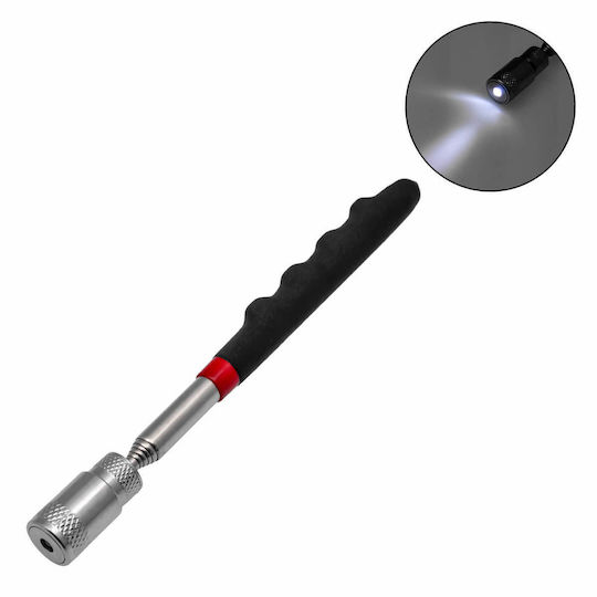 Hilka Teleskopischer Stift Länge 800mm mit Tragfähigkeit 2kg und LED-Beleuchtung