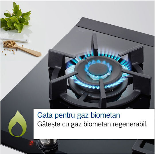 Bosch Serie 6 Natural Gas Cooktop Autonomous 60x52εκ.