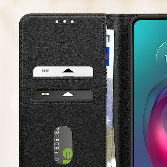 Avizar Case Motorola Moto G10 Moto G30 Clamshell Video Holder Black