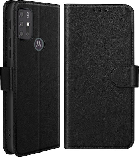 Avizar Case Motorola Moto G10 Moto G30 Clamshell Video Holder Black