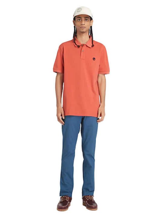 Polo T-shirt Burnt Sienna