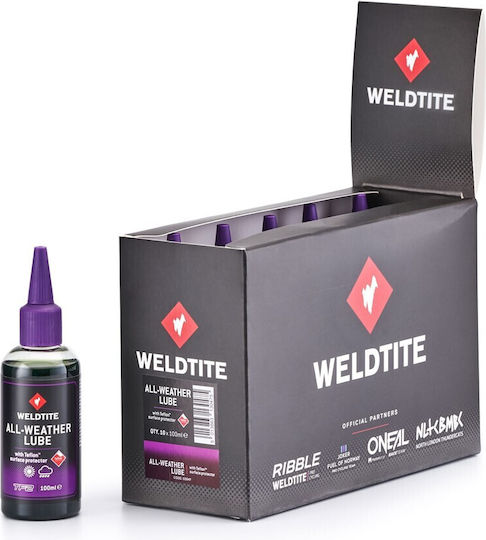 Λιπαντικο All-weather Lube Teflon 100ml Weldtite