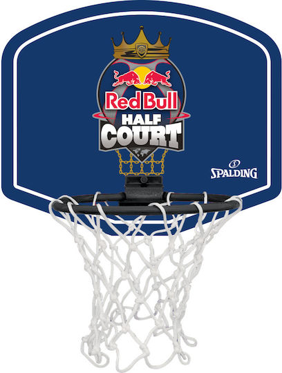Spalding Red Bull Mini Μπασκέτα Δωματίου με Μπάλα