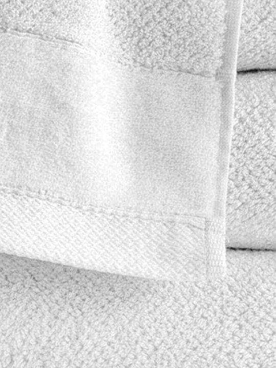 Detexpol Prosop de mână 30x50cm. Alb Greutate 550gr/m²