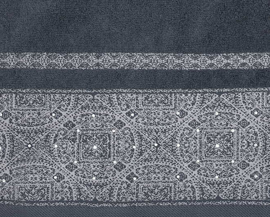 Detexpol Bath Towel 70x140cm Graphite Weight 500gr/m²
