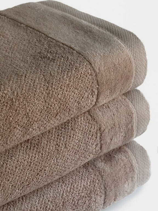 Detexpol Πετσέτα Χεριών 30x50εκ. Beige Taupe Βάρους 550gr/m²