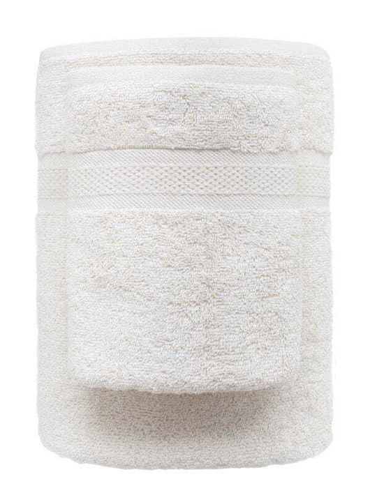Faro Кърпа за лице 50x90см. Cream Ecru Тегло 450гр/кв.м