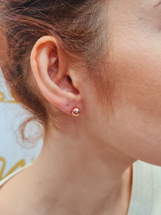 Mentzos Earrings made of Silver Gold Plated