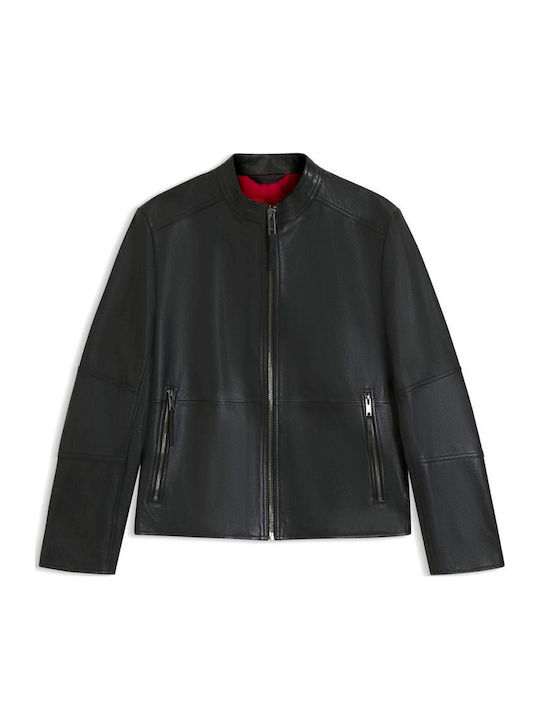 Lokis3 Leather Jacket Black